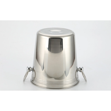 Ice Bucket With Side Ring Handle